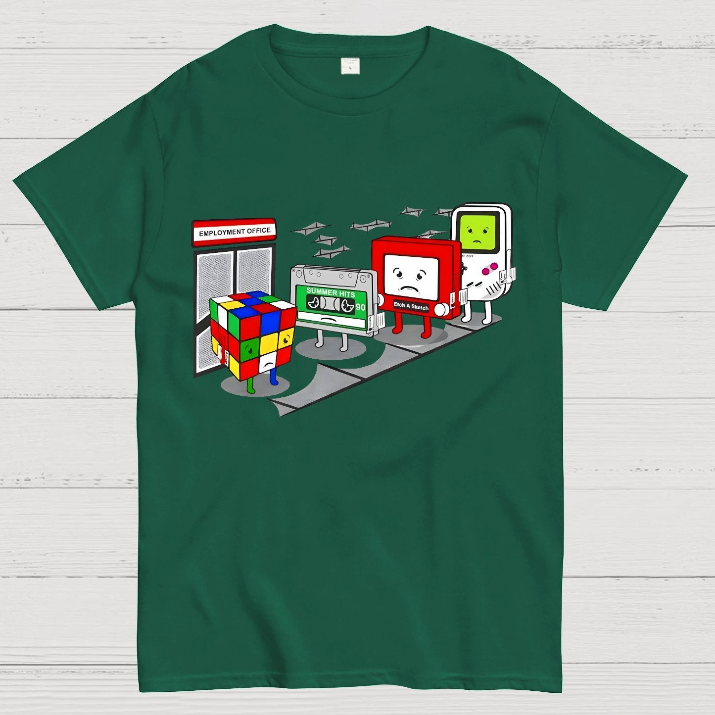 Employment Office-Humor And Satire Geek T-Shirt