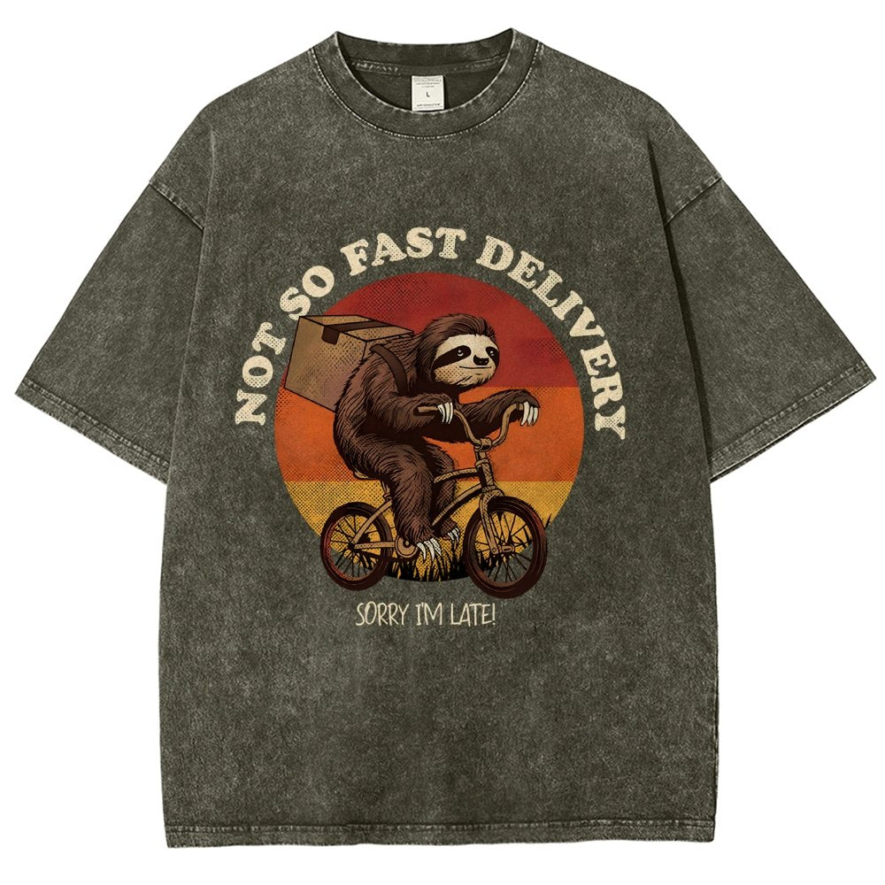 Not So Express Delivery Vintage Distressed T-shirt