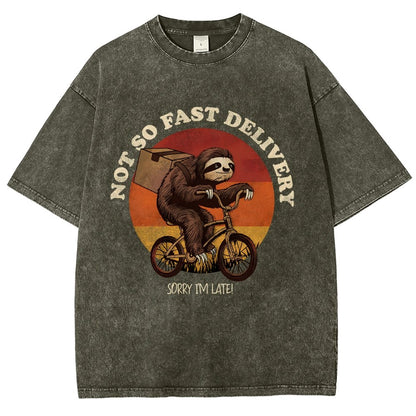 Not So Express Delivery Vintage Distressed T-shirt