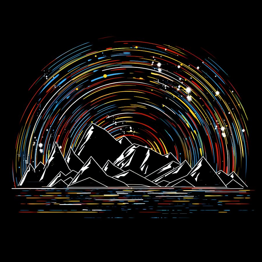 Neon outdoors Geek T-Shirt