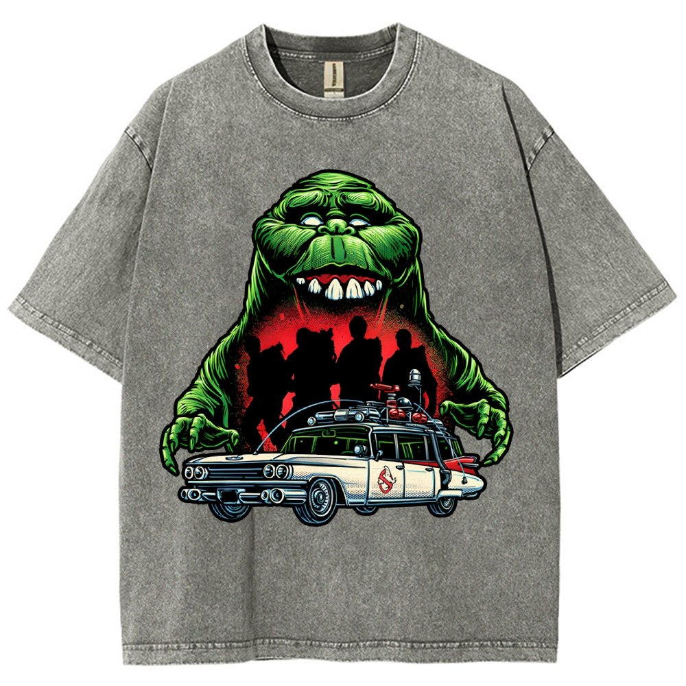Green Slime Vintage Distressed T-shirt
