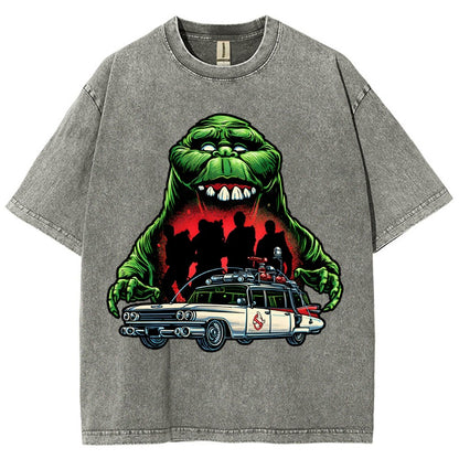 Green Slime Vintage Distressed T-shirt