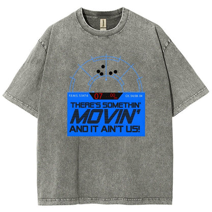 Motion Tracking - Somethin' Movin' Space Corps Vintage Distressed T-shirt