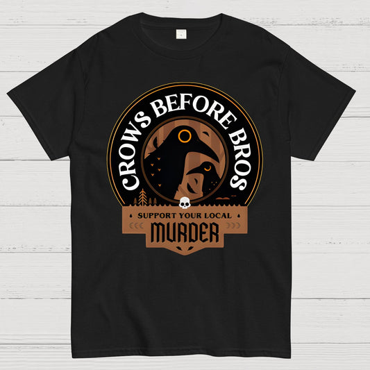 Crows Before Bros Geek T-Shirt
