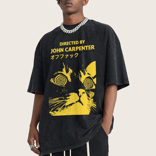 Directed by John Carpenter  Vintage Distressed T-shirt