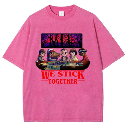 We Stick Together Vintage Distressed T-shirt