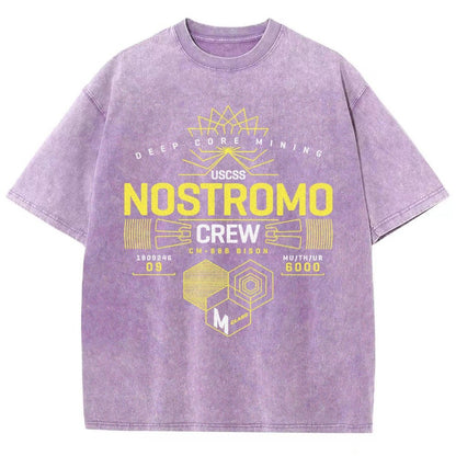 Nostromo Crew Vintage Distressed T-shirt