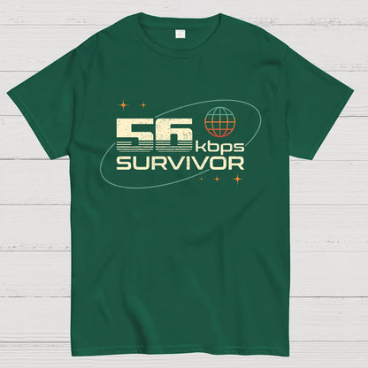56 Kbps Survivo Buy Now Geek T-Shirt