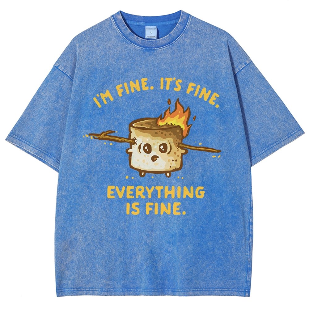A Fine Camping Trip Vintage Distressed T-shirt