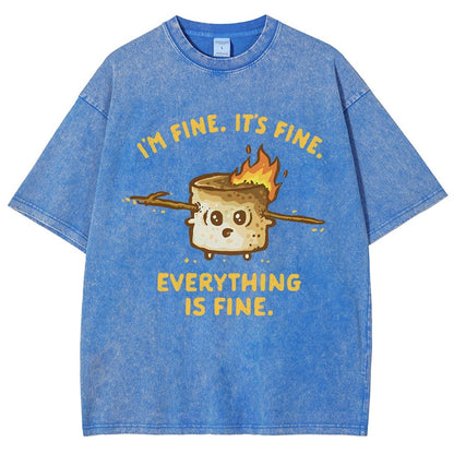 A Fine Camping Trip Vintage Distressed T-shirt