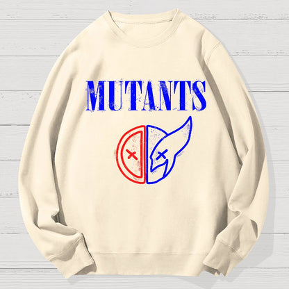 Mutants Band Geek Cotton Sweatshirt