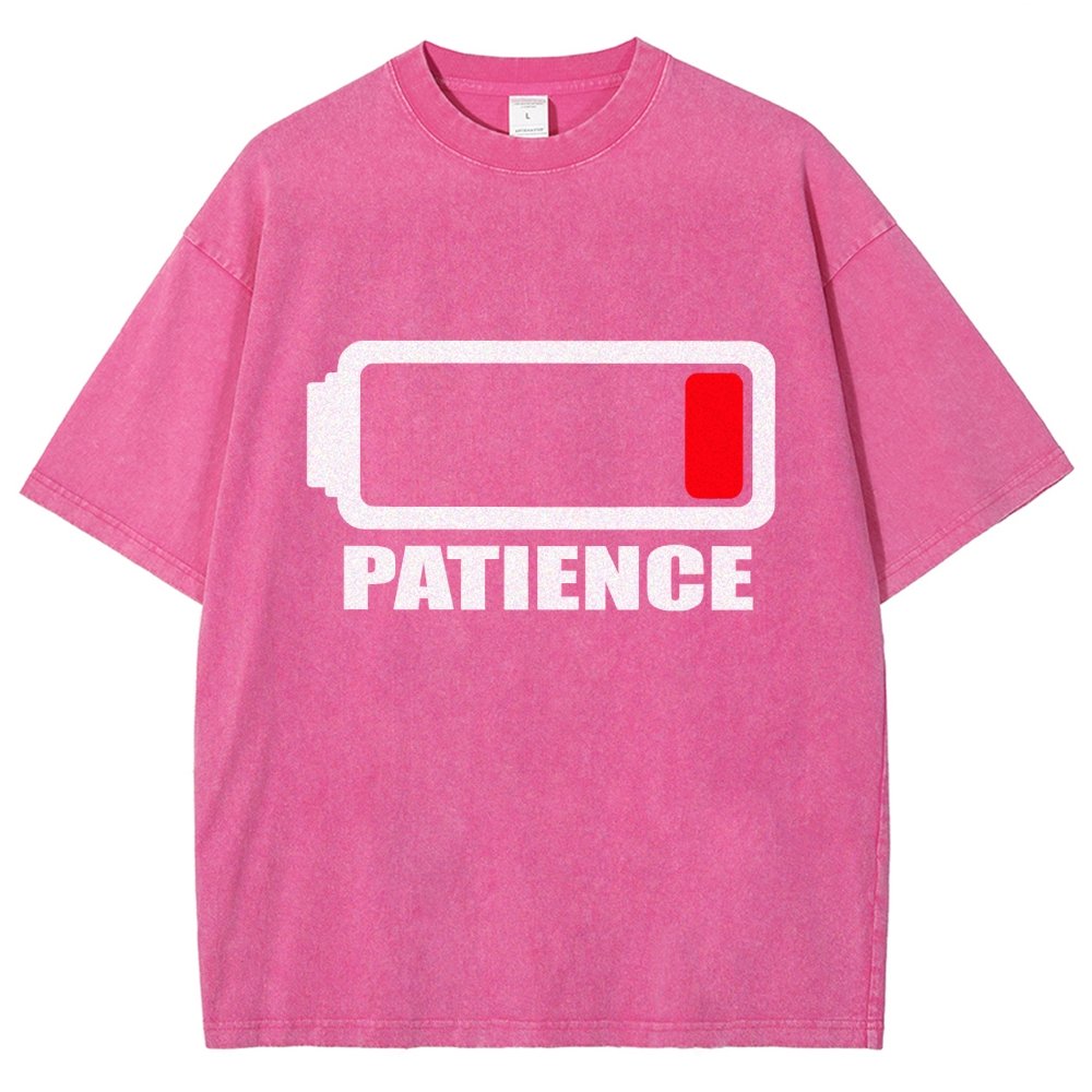 Out of Patience Vintage Distressed T-shirt