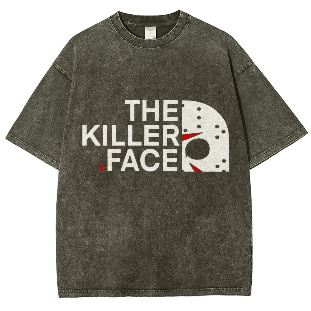 The Killer Face Vintage Distressed T-shirt