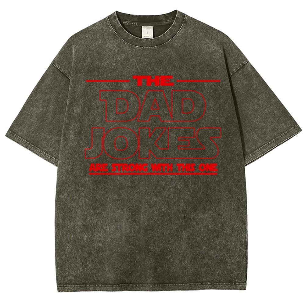 The Dad Jokes Vintage Distressed T-shirt