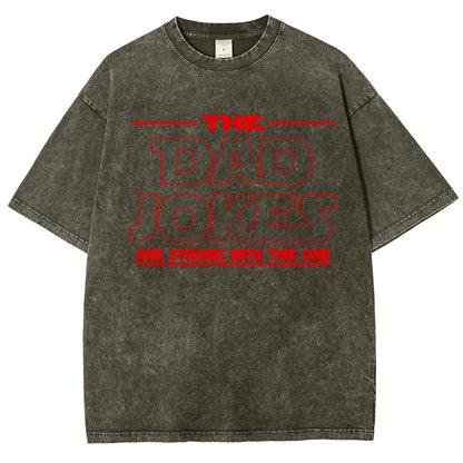 The Dad Jokes Vintage Distressed T-shirt