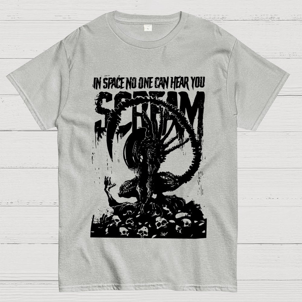 In Space No One Can Hear You Unisex Geek T-Shirt