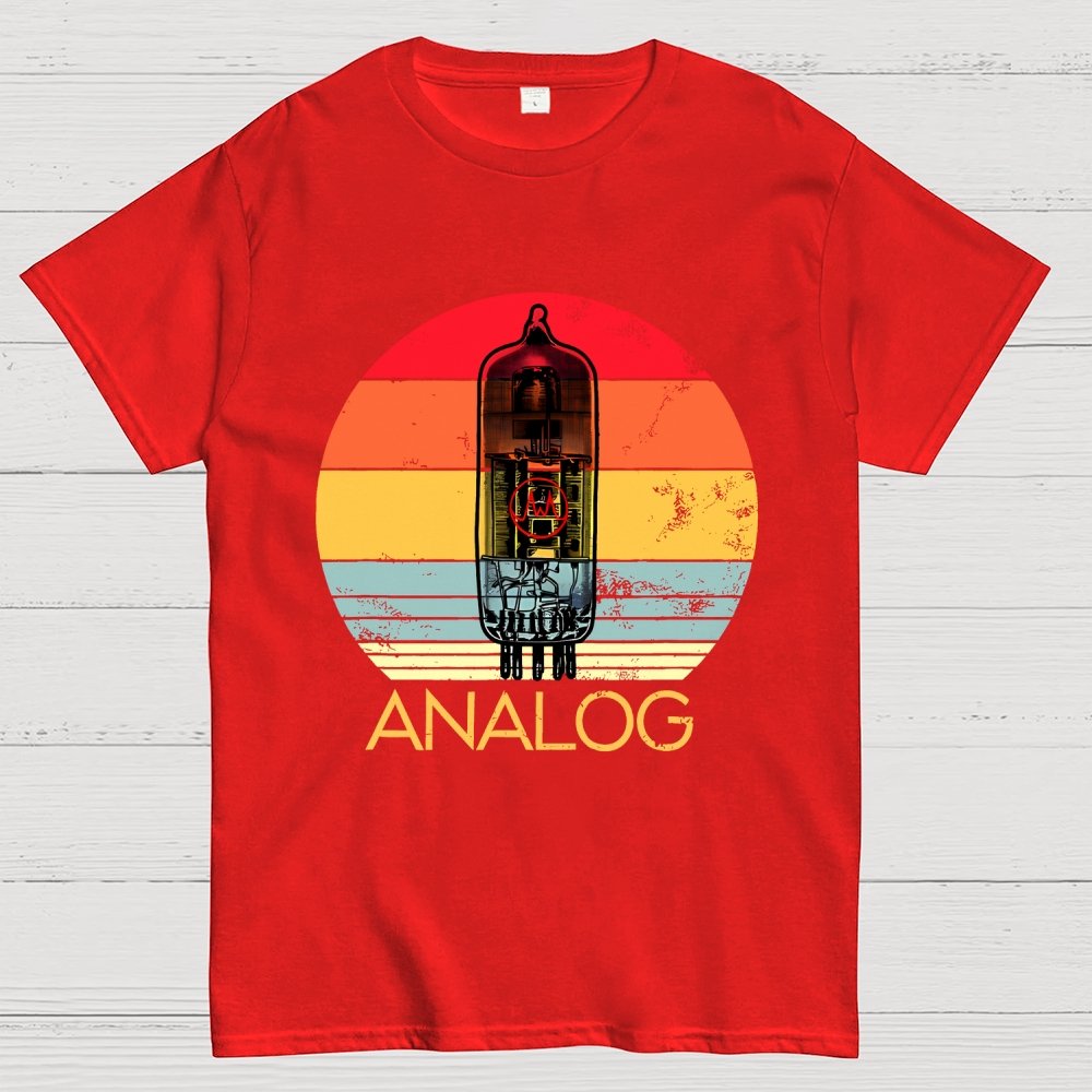 Vacuum Tube Analog Geek T-Shirt