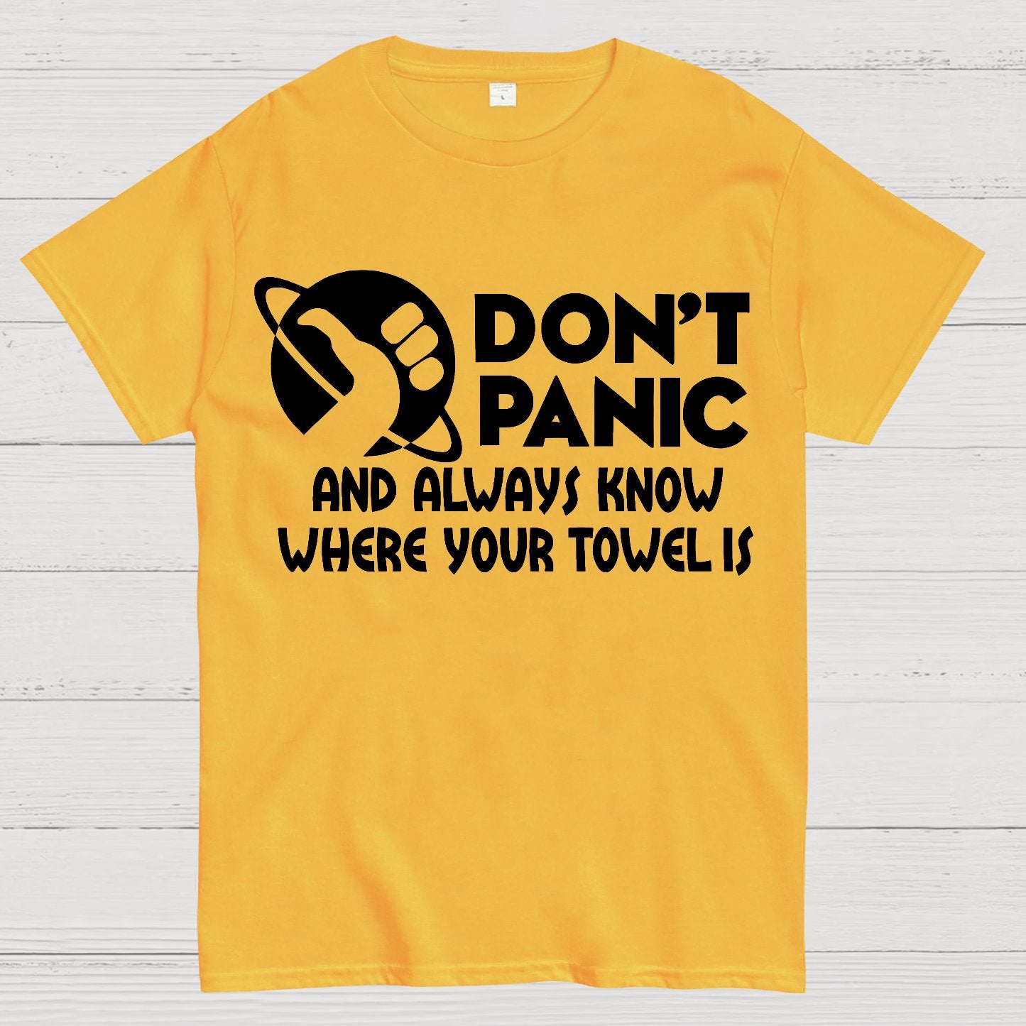 Don't Panic Geek T-Shirt