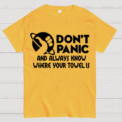 Don't Panic Geek T-Shirt