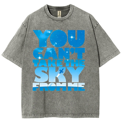 You Can’t Take The Sky Vintage Distressed T-shirt