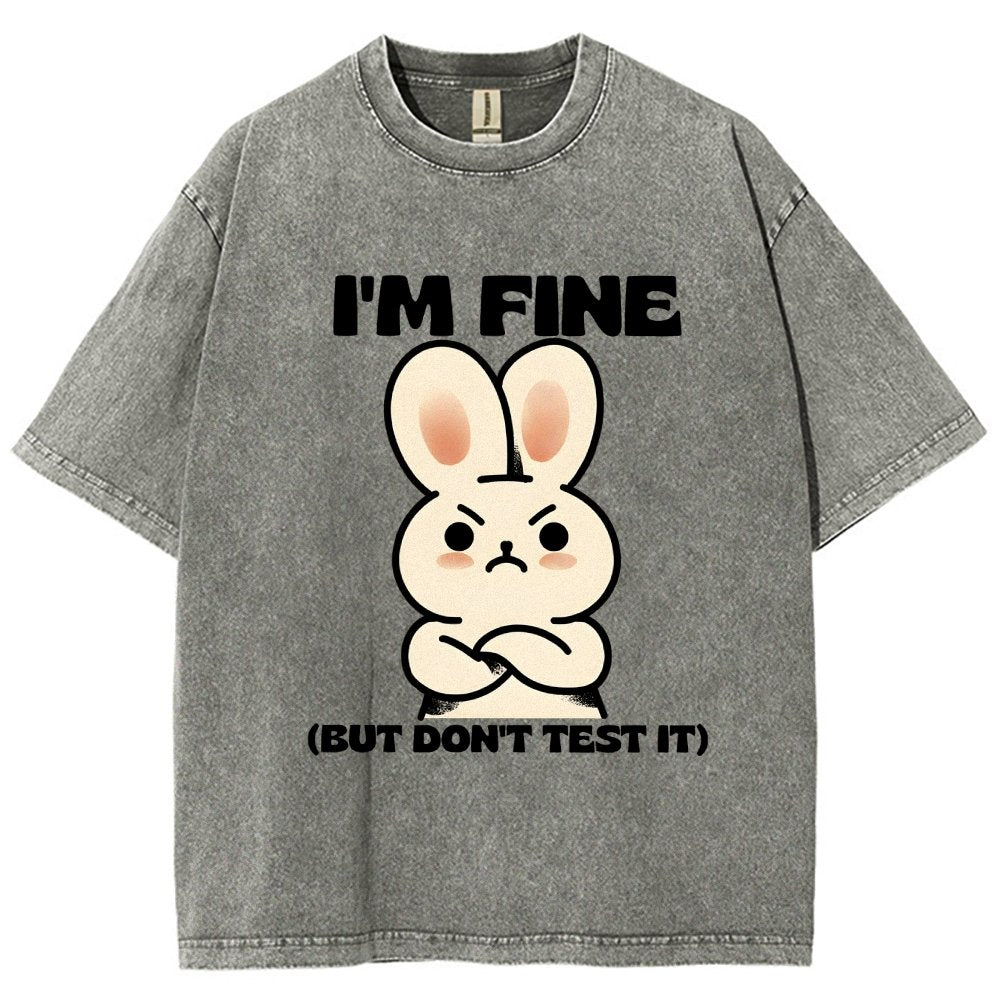 I'm Fine... Vintage Distressed T-shirt