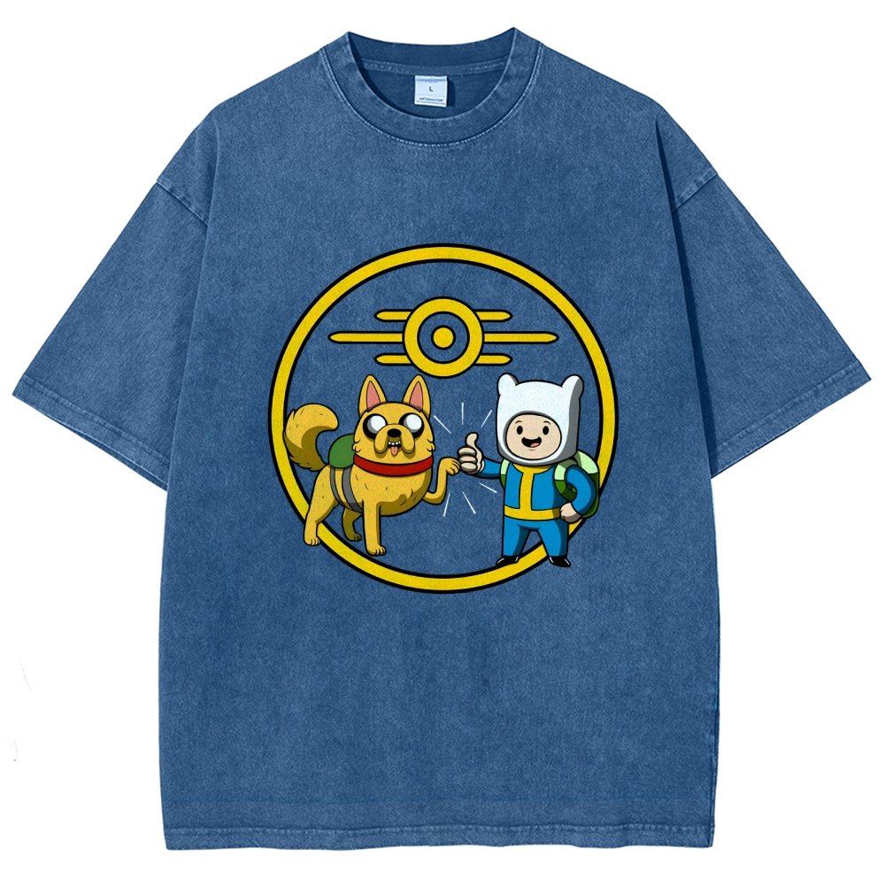 Wasteland Time Vintage Distressed T-shirt