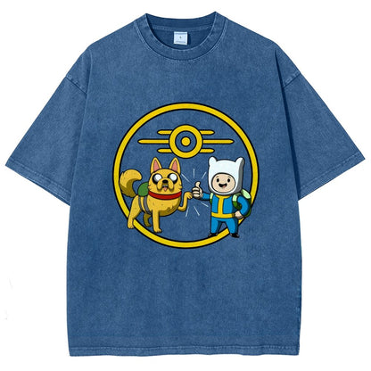 Wasteland Time Vintage Distressed T-shirt