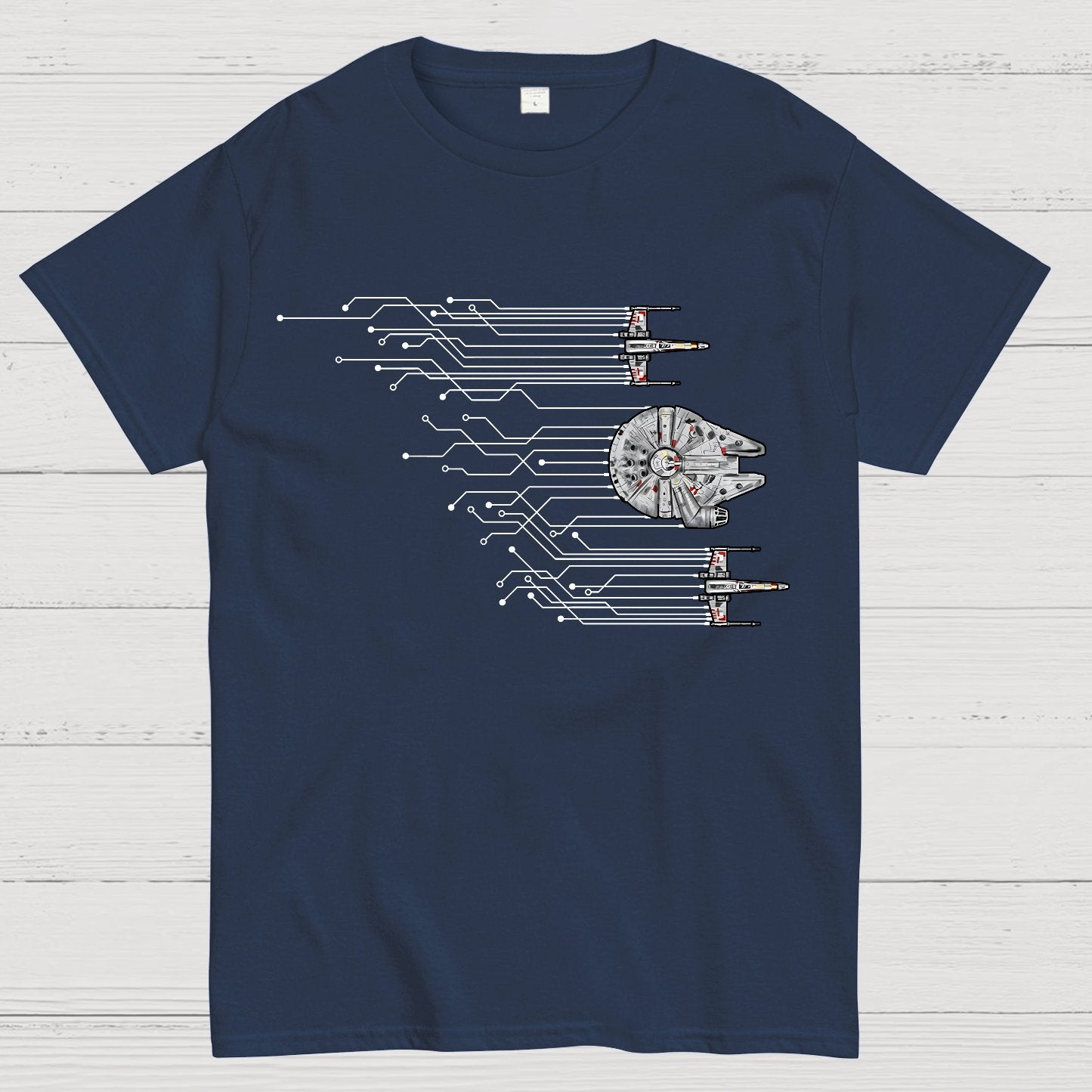 Microships – The Fastest Circuit in the Galaxy Geek T-Shirt