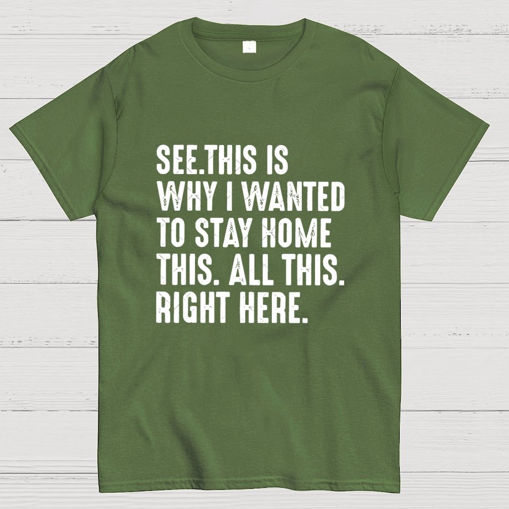 Stay Home Geek T-Shirt