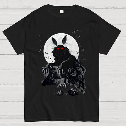 Red Eyed Mothman Geek T-Shirt