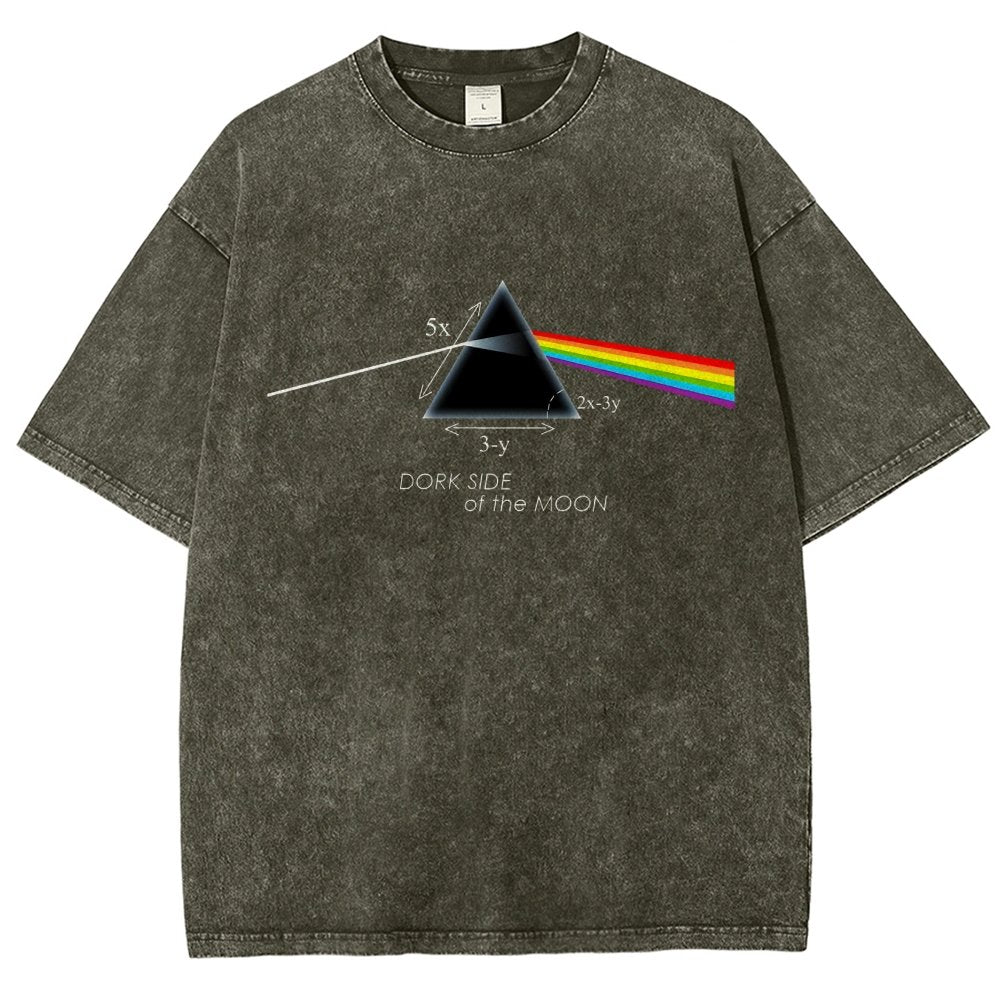 Dork World Of The Moon Vintage Distressed T-shirt