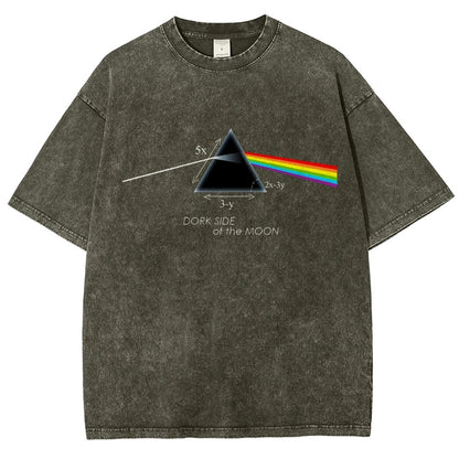 Dork World Of The Moon Vintage Distressed T-shirt