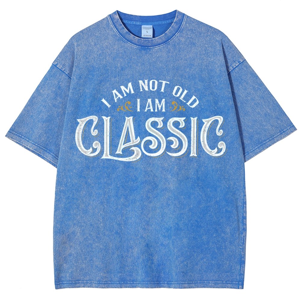 I Am Classic Vintage Distressed T-shirt