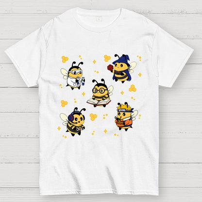 Nerdy Bees Squad Geek T-Shirt