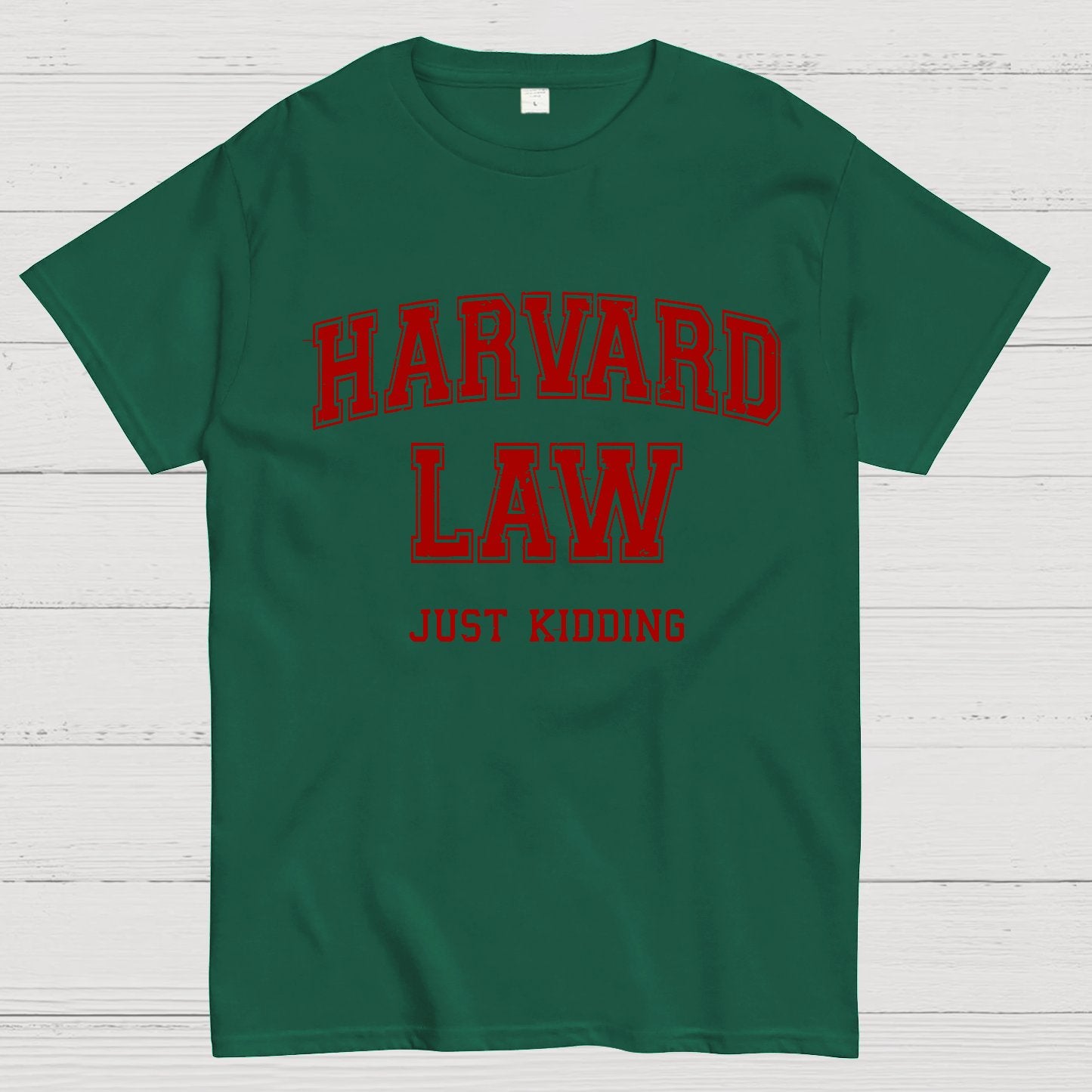 Harvard Law (Just Kidding) Geek T-Shirt