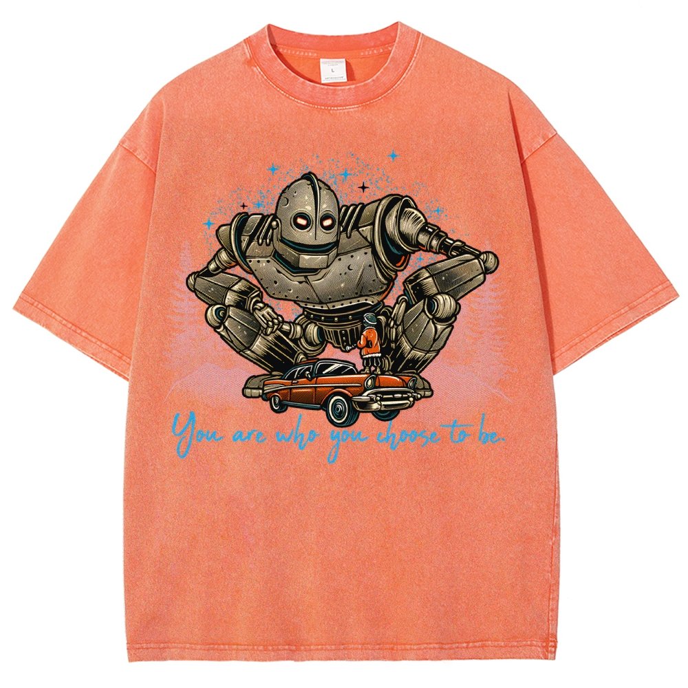 You Are Who You Choose To Be Vintage Distressed T-shirt