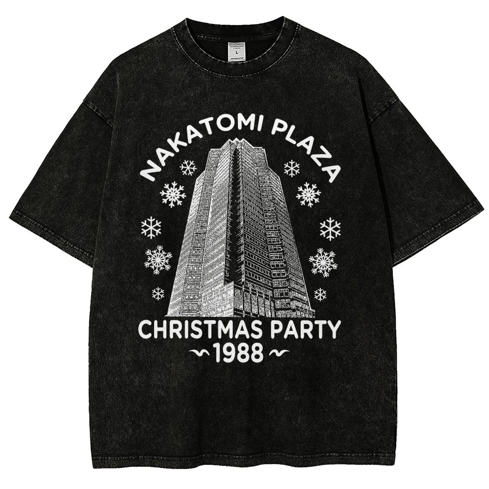 Holiday Christmas Party Vintage Distressed T-shirt