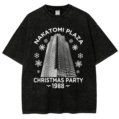 Holiday Christmas Party Vintage Distressed T-shirt