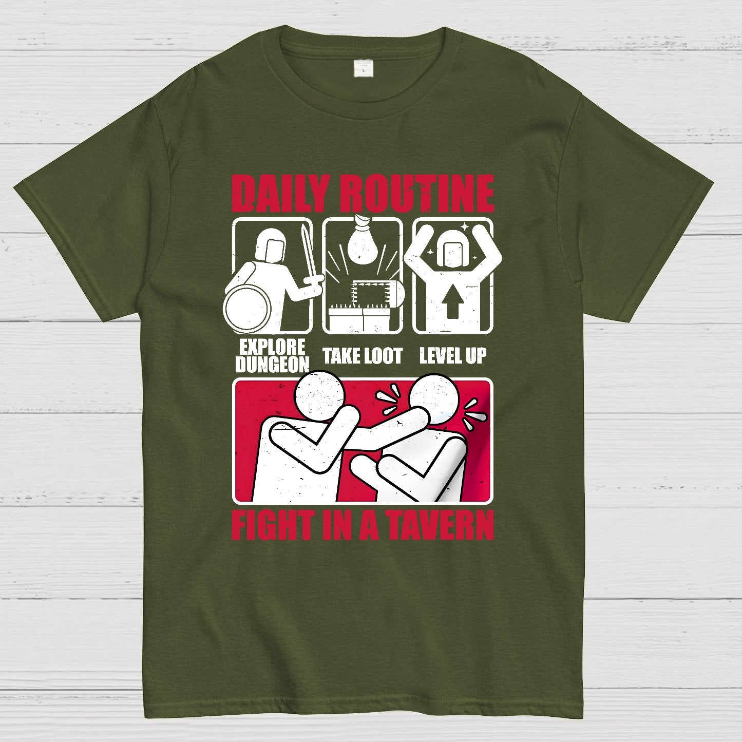 How To Dungeon Geek T-Shirt