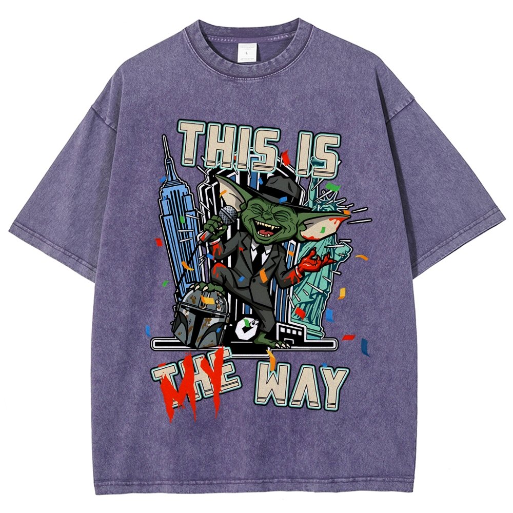 My WAY Vintage Distressed T-shirt