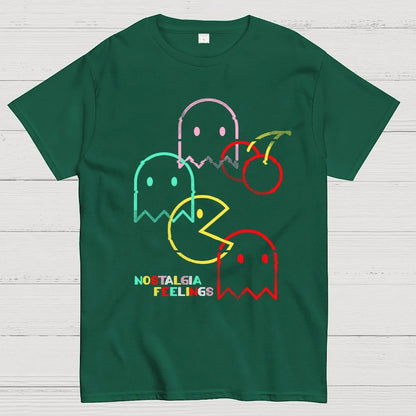Vintage Game Neon Lines Unisex Geek T-Shirt