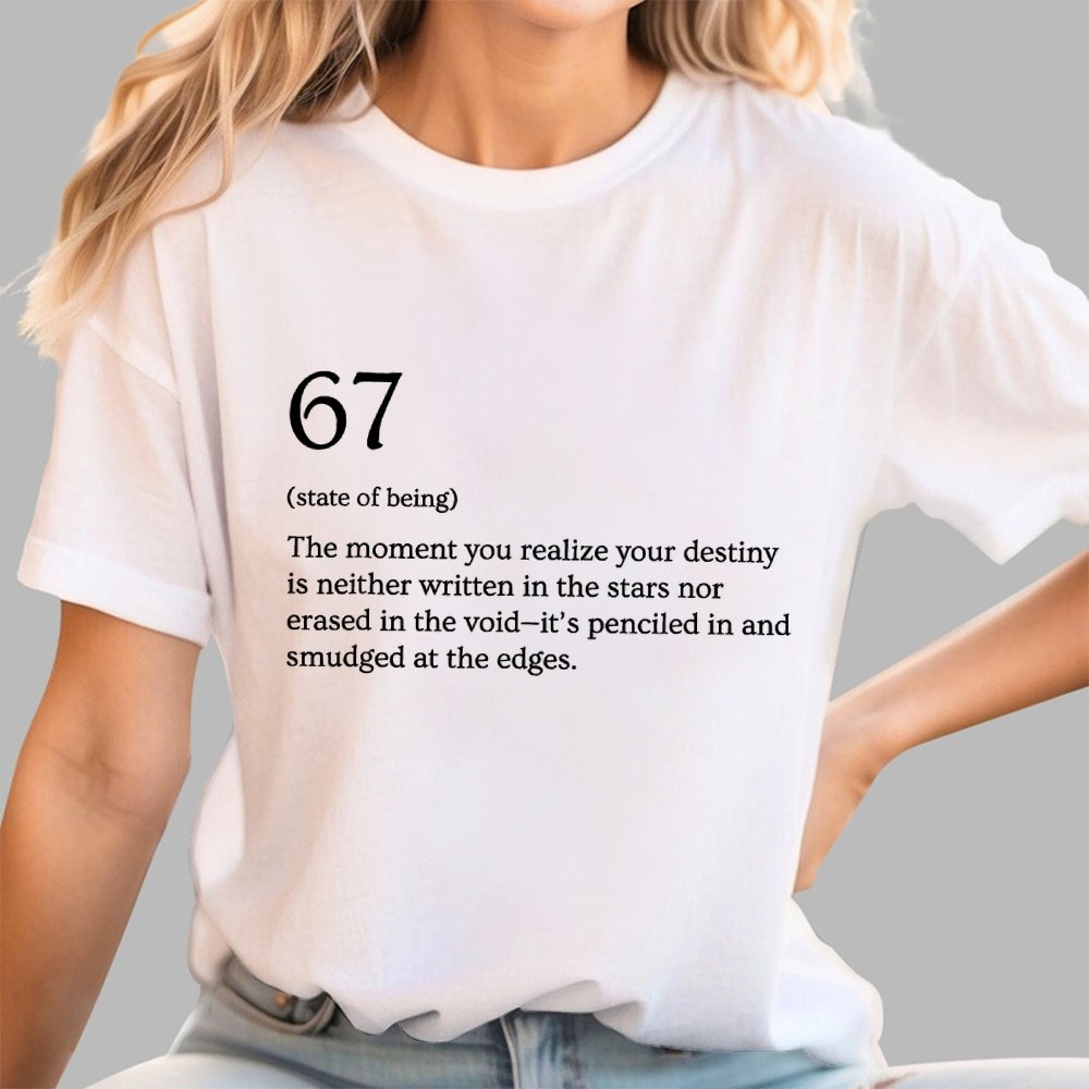 67 Meme Definition Geek T-Shirt