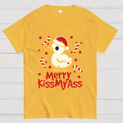 Duck Merry Kissmyass Geek T-Shirt