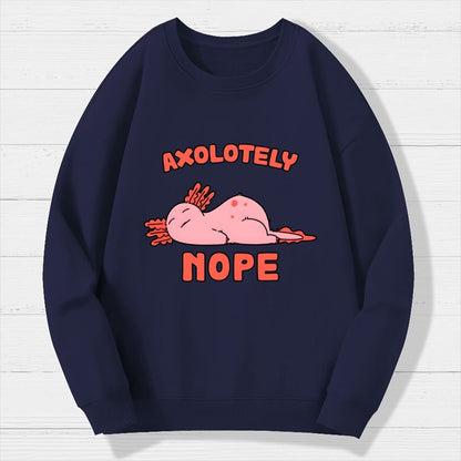 Axo Nope Geek Cotton Sweatshirt