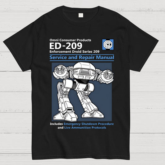 ED209 Service and Repair Manual Geek T-Shirt