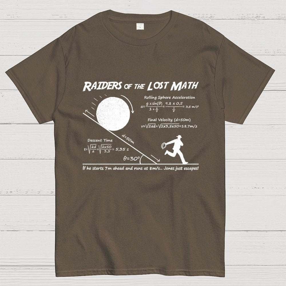 Raiders of the Lost Math Geek T-Shirt