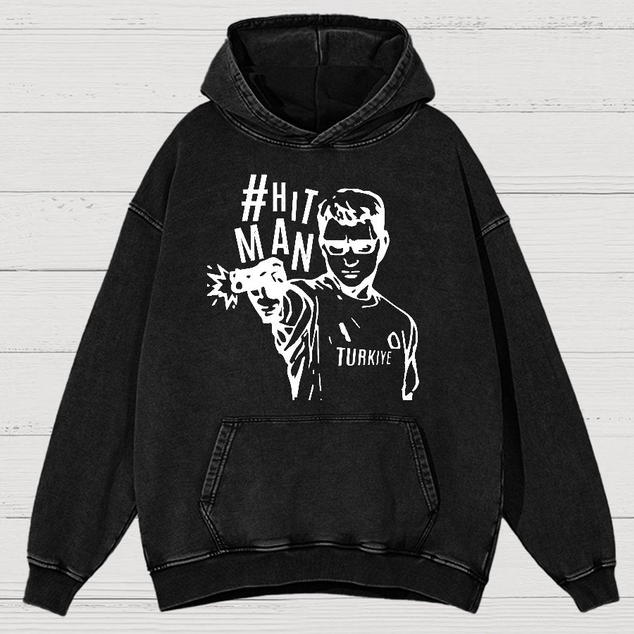 The Most Humble Shooter Vintage Distressed Hoodie