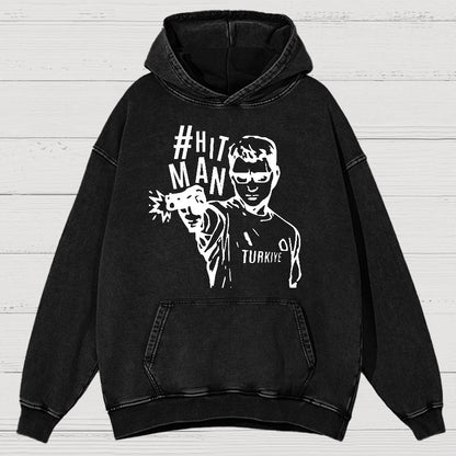 The Most Humble Shooter Vintage Distressed Hoodie
