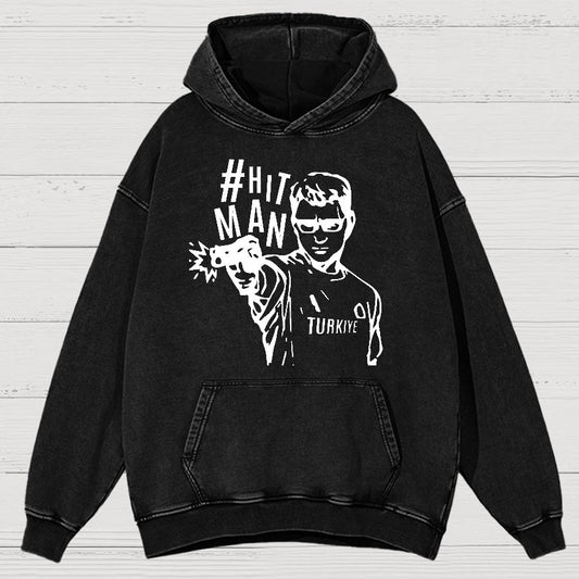 The Most Humble Shooter Vintage Distressed Hoodie