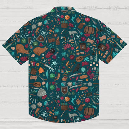 Magic Dice Forest Geeky Shirt